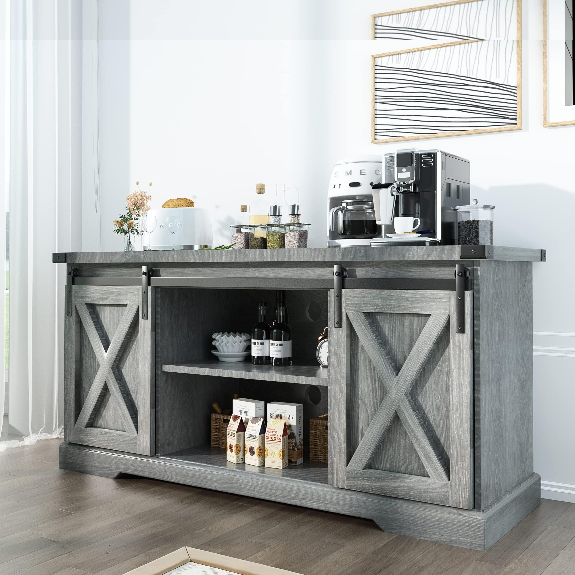 Amazon.com - Eagle Corner Dining Hutch/Buffet, White Finish - Dining ... throughout Understanding the craftsmanship behind Eagle Furniture corner dining hutch designs