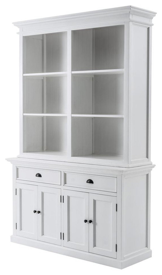 Styling tips for showcasing your white buffet hutch effectively