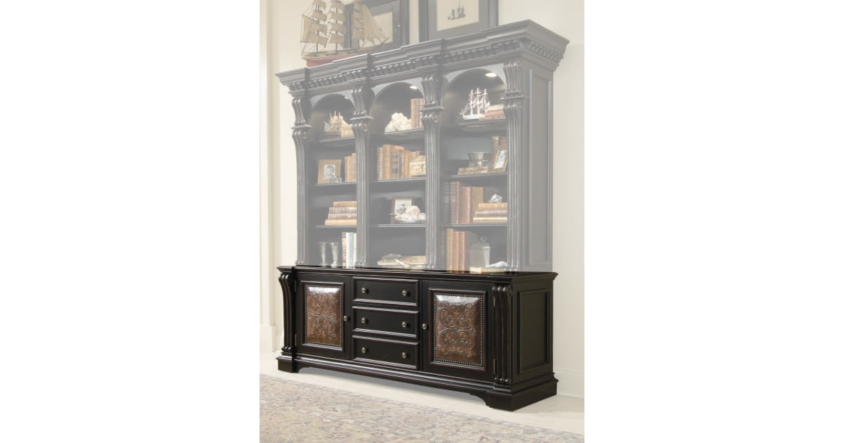 Hooker Furniture 370-10-265 Telluride 73" Wide 2 Drawer Cherry Veneer ... pertaining to Exploring the design philosophy of traditional wood furniture in modern homes