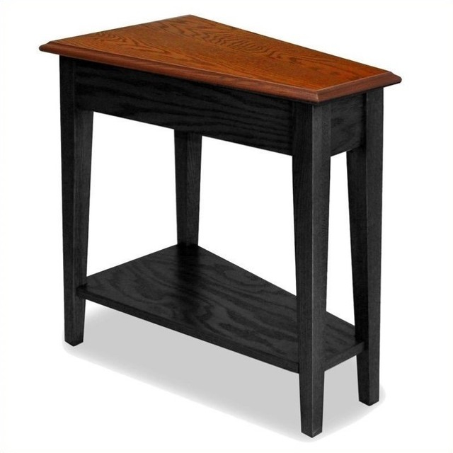 Leick Favorite Finds Recliner Wedge Table Slate 9035Sl For Sale Online ... within Understanding the Appeal of Leick Furniture's Recliner Wedge Table in Medium Oak