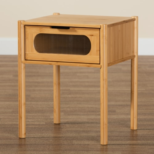 Naresh Mid-Century Modern Transitional Natural Brown Bamboo Wood 1 ... regarding Designing with Authentic Mid-Century Aesthetics Using Bamboo Materials