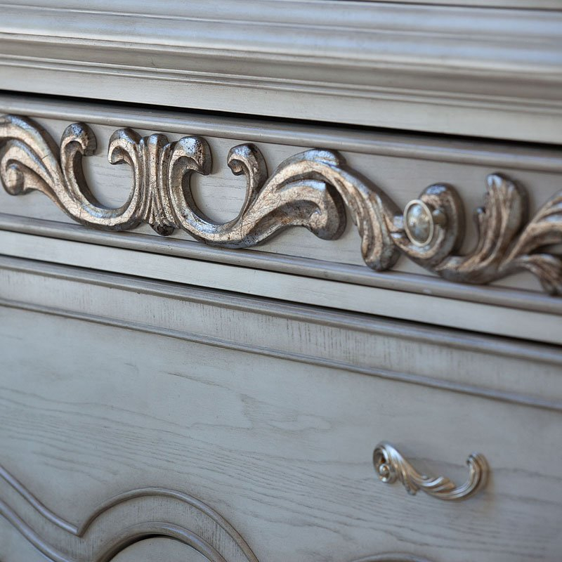 Platine De Royale Curio (Champagne) Aico Furniture | Furniture Cart pertaining to The Hidden Stories Behind Each Bottle in a Platine de Royale Curio Cabinet