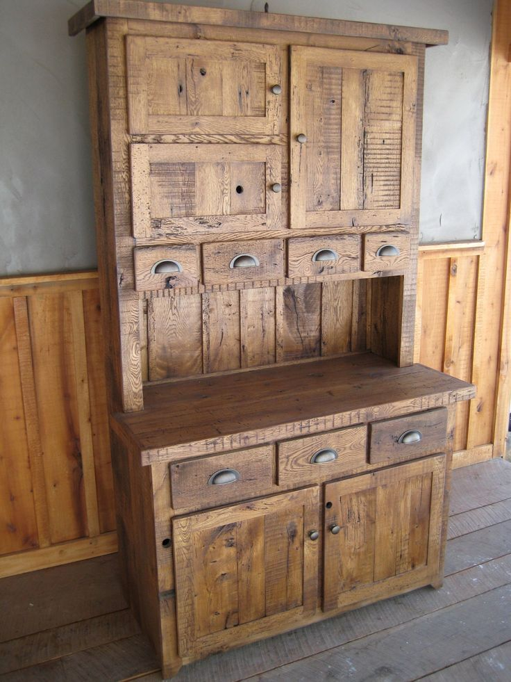 Reclaimed Chestnut Hutch - Etsy | Primitive Furniture, Wood Projects ... intended for Traditional Chestnut Hutch Reclaimed Pine Wood