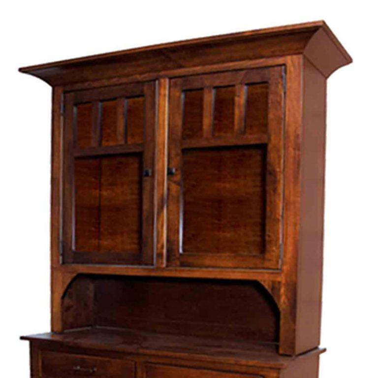 Still Fork 31Owh2 Hilliard Series 2 Door Hutch - Hickory Park Furniture ... within Hickory Log 2-Door Hutch