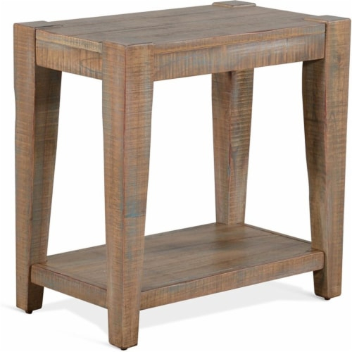Sunny Designs 25 Modern Mindi Wood Chair Side Table In Weathered Brown ... inside Understanding the Appeal of Sunny Designs 25 inch Weathered Brown Wood Side Table