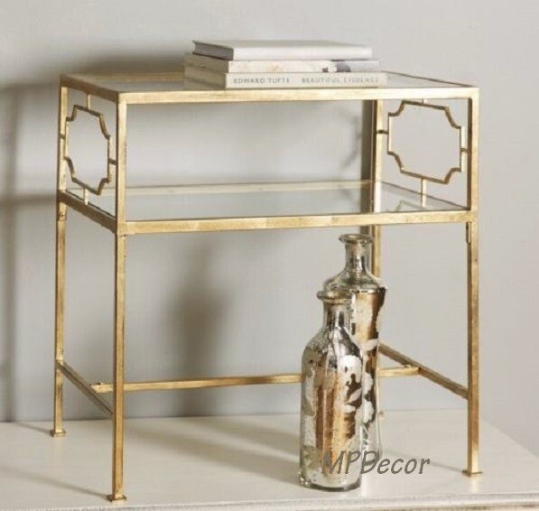 Uttermost 24335 Genell Side Table - Gold For Sale Online | Ebay inside Uttermost Genell Side Table