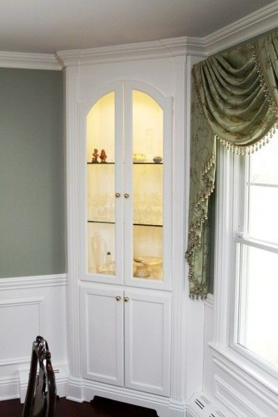 Corner Hutch Dining Room with regard to Eagle Furniture Corner Dining Hutch/Buffet, White