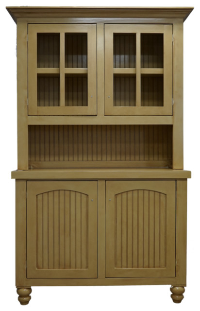 Eagle Furniture, 52" Modern Country Hutch And Buffet - Contemporary ... with Coastal Elegance Meets Craftsmanship in Eagle Furniture's 54" Cherry Dining Hutch