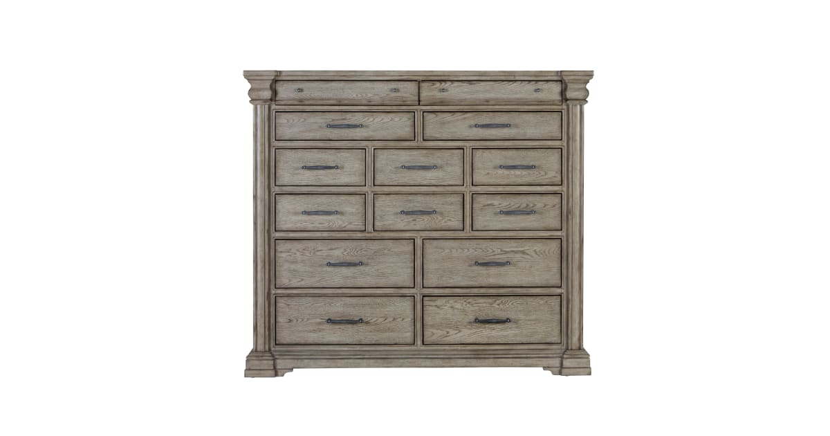 Bellevue Hmif43452Hert Lugdunensis 66" Wide 14 Drawer Hardwood Dresser ... in Comparison with other products