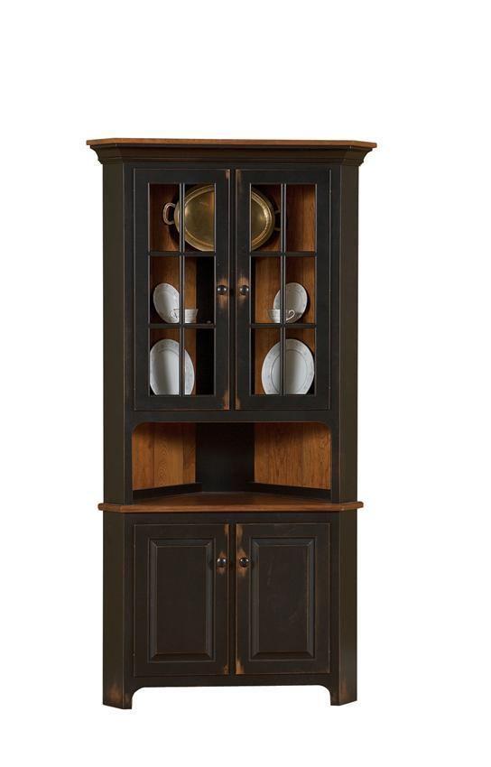 Corner Hutch Dining Room Furniture for Getting the Most Out of Your Dining Room With a Walnut Hutch That Fits Any Corner