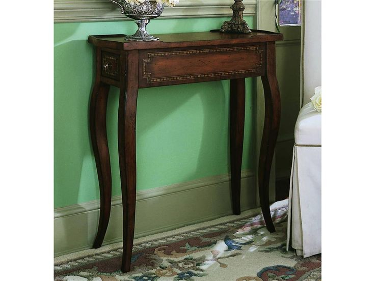 Hooker Furniture Living Room Rectangular Accent Table 500-50-372 ... within Hooker Furniture 500-50-904 Antique Styled 36"W Living Room - Rubbed Black