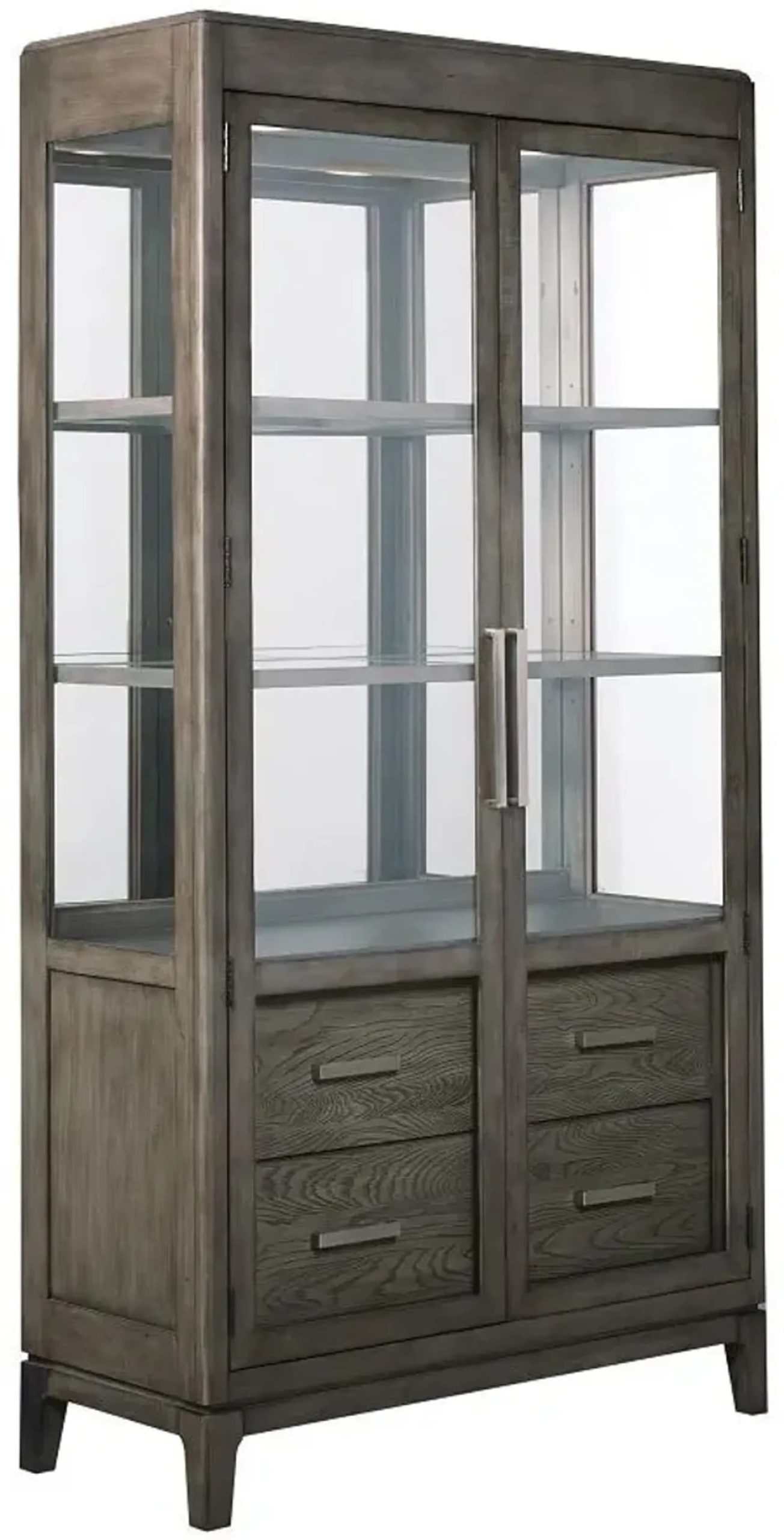 Kincaid Cascade Bunching Display Cabinet By Hudson's Furniture ... with regard to The Science Behind Effective Cascade Display Cabinet Layouts