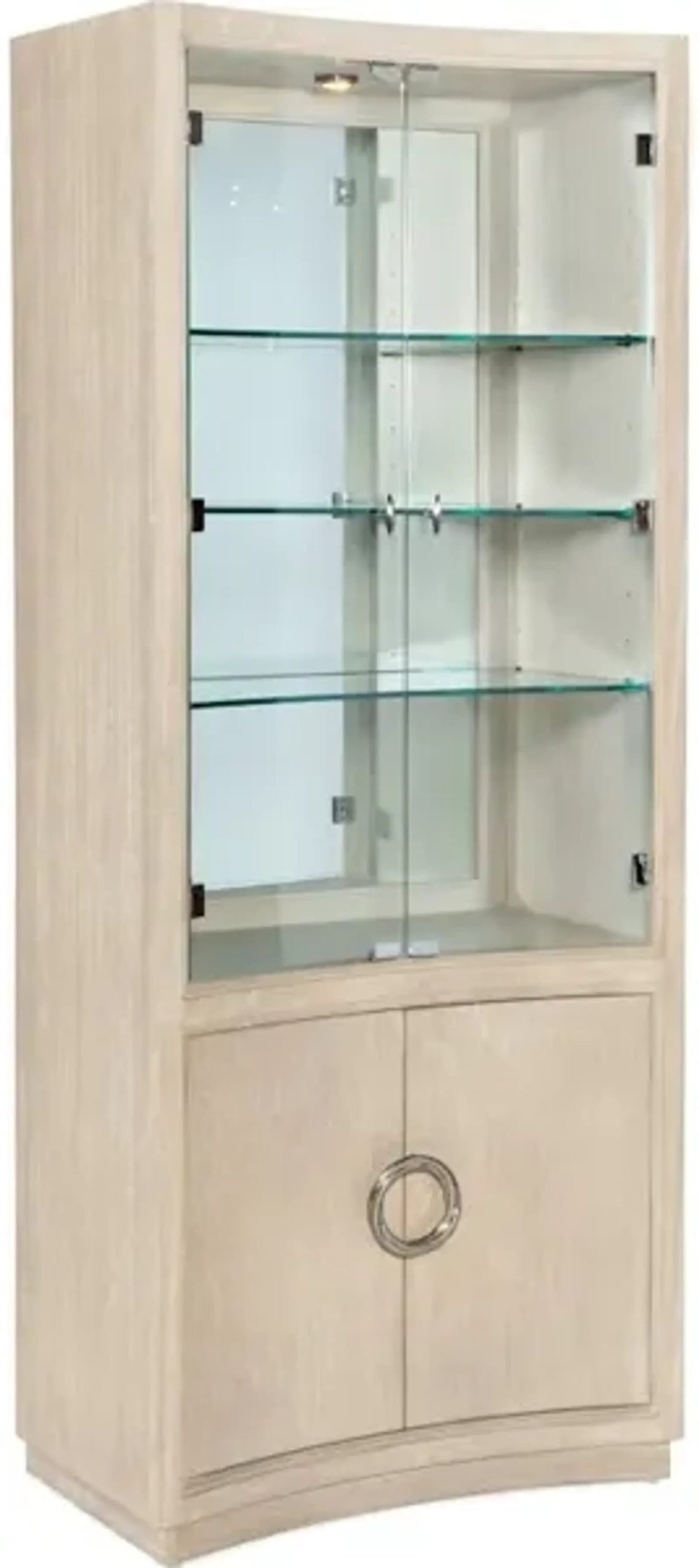 Nouveau Chic Display Cabinet By Walter E. Smithe | Furniture.com inside Nouveau Chic Display Cabinet