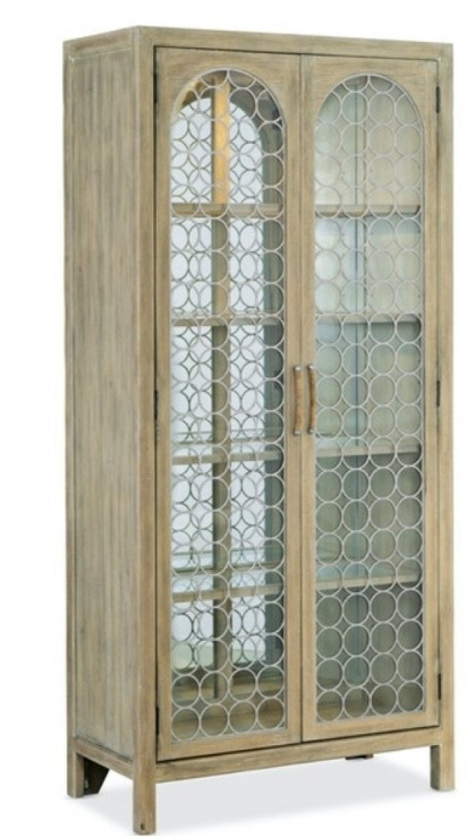 Surfrider Display Cabinet | Hooker Furniture | Chanintr within Surfrider Display Cabinet