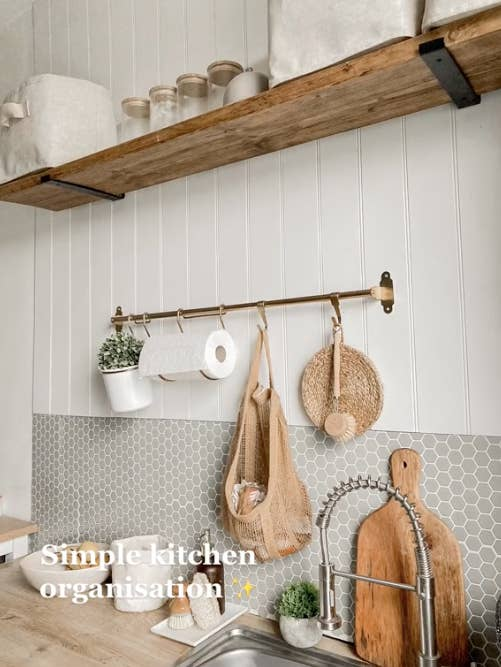 Solving Small Space Clutter with Vertical Brass Elegance