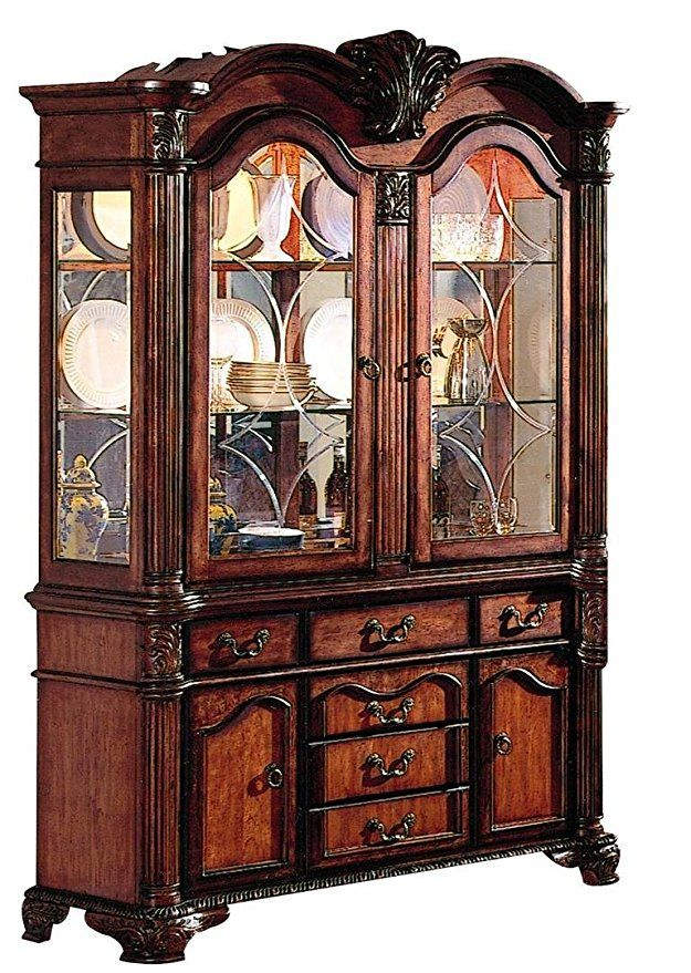 Acme Chateau De Ville Hutch And Buffet In Cherry | Acme Furniture ... with Acme Chateau De Ville Hutch & Buffet, Cherry, 1Set/2Ctn