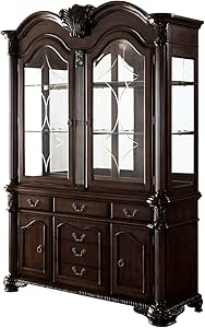 Amazon.com - Acme Chateau De Ville Hutch & Buffet, 61" Wide, Espresso ... throughout Acme Chateau De Ville Hutch & Buffet, Cherry, 1Set/2Ctn