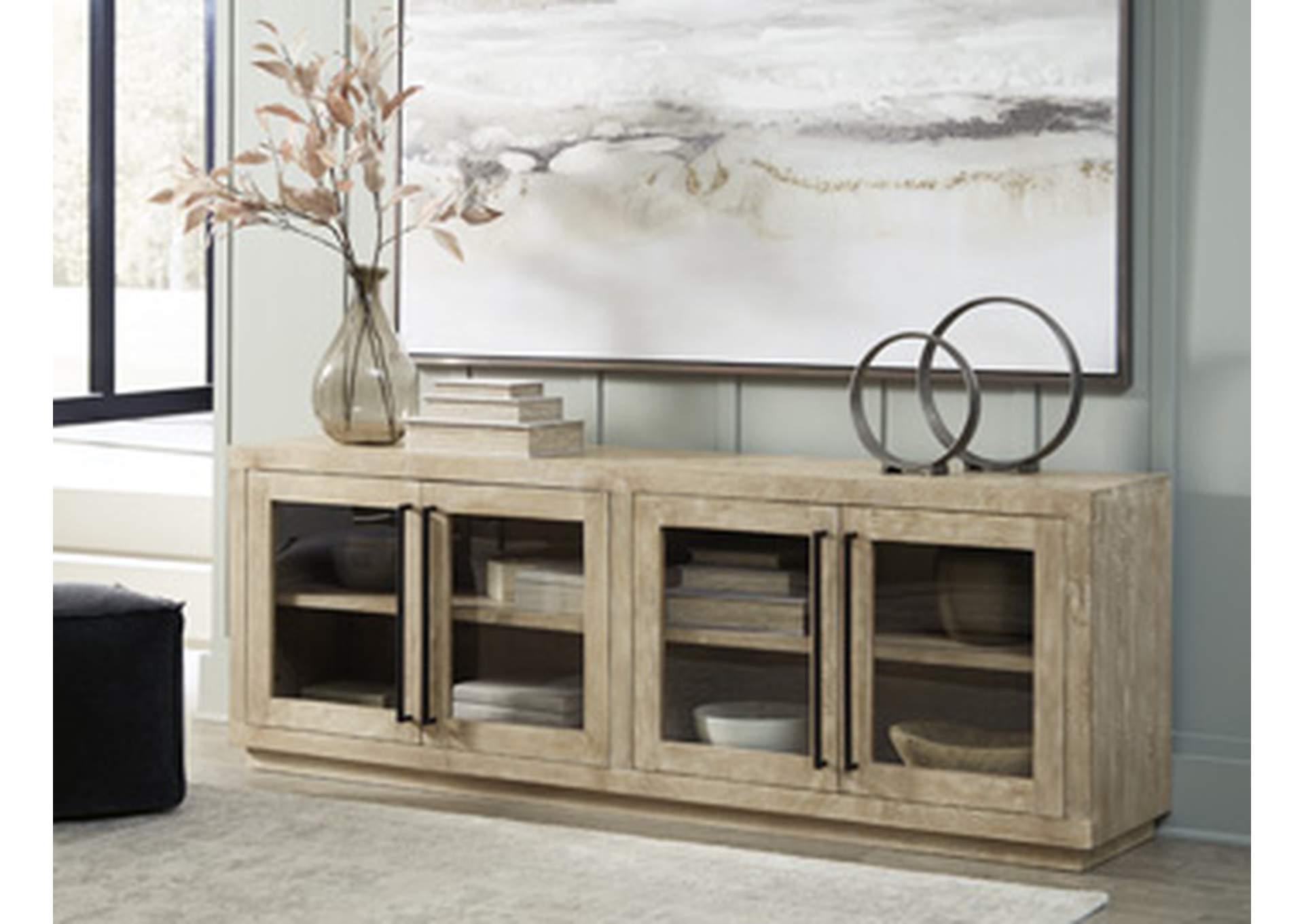 Belenburg Accent Cabinet intended for How to style the silver and gray burl finish of the Hooker 628-85698 accent cabinet