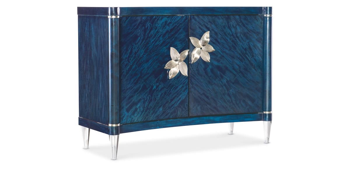 Hooker Furniture 628-85678-45 Melange 46" Wide 1 Drawer Primavera ... throughout Understanding the Geode Glass Appeal of the Hooker 628-85648 Accent Cabinet