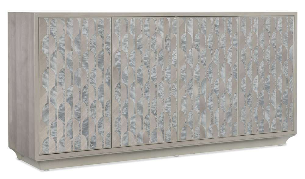 Hooker Furniture - Melange Emile Credenza - 628-85698-95 In 2025 ... throughout How to style the silver and gray burl finish of the Hooker 628-85698 accent cabinet