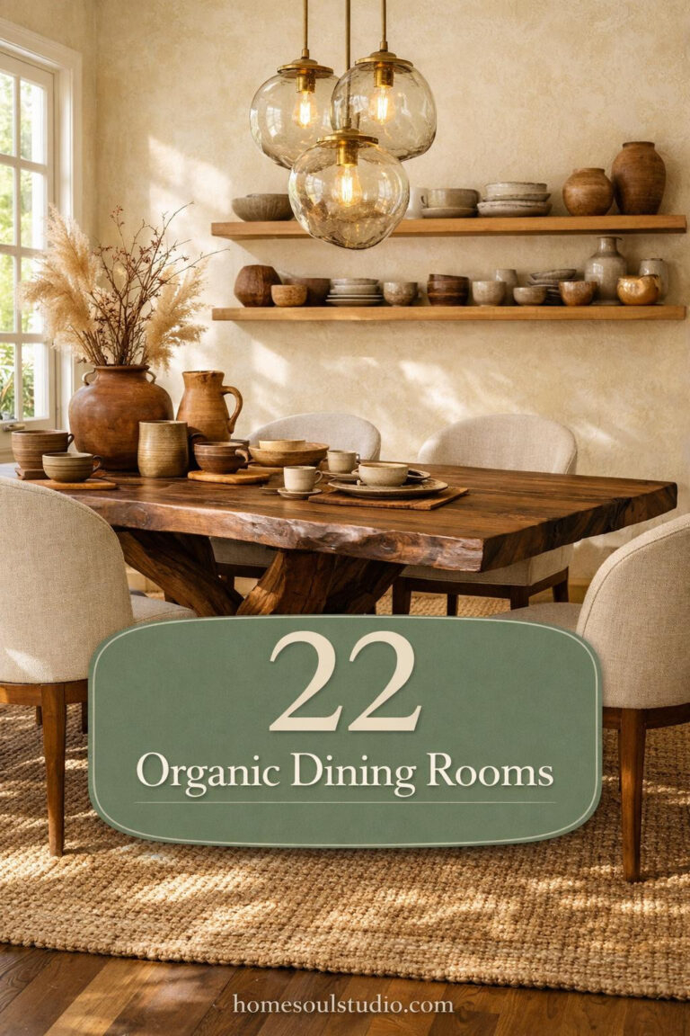 22 Organic Modern Dining Rooms That Feel Like Home – Homesoul Studio throughout Hooker Furniture 5070-10467 77-3/4"W Hardwood Hutch - Rustic Walnut