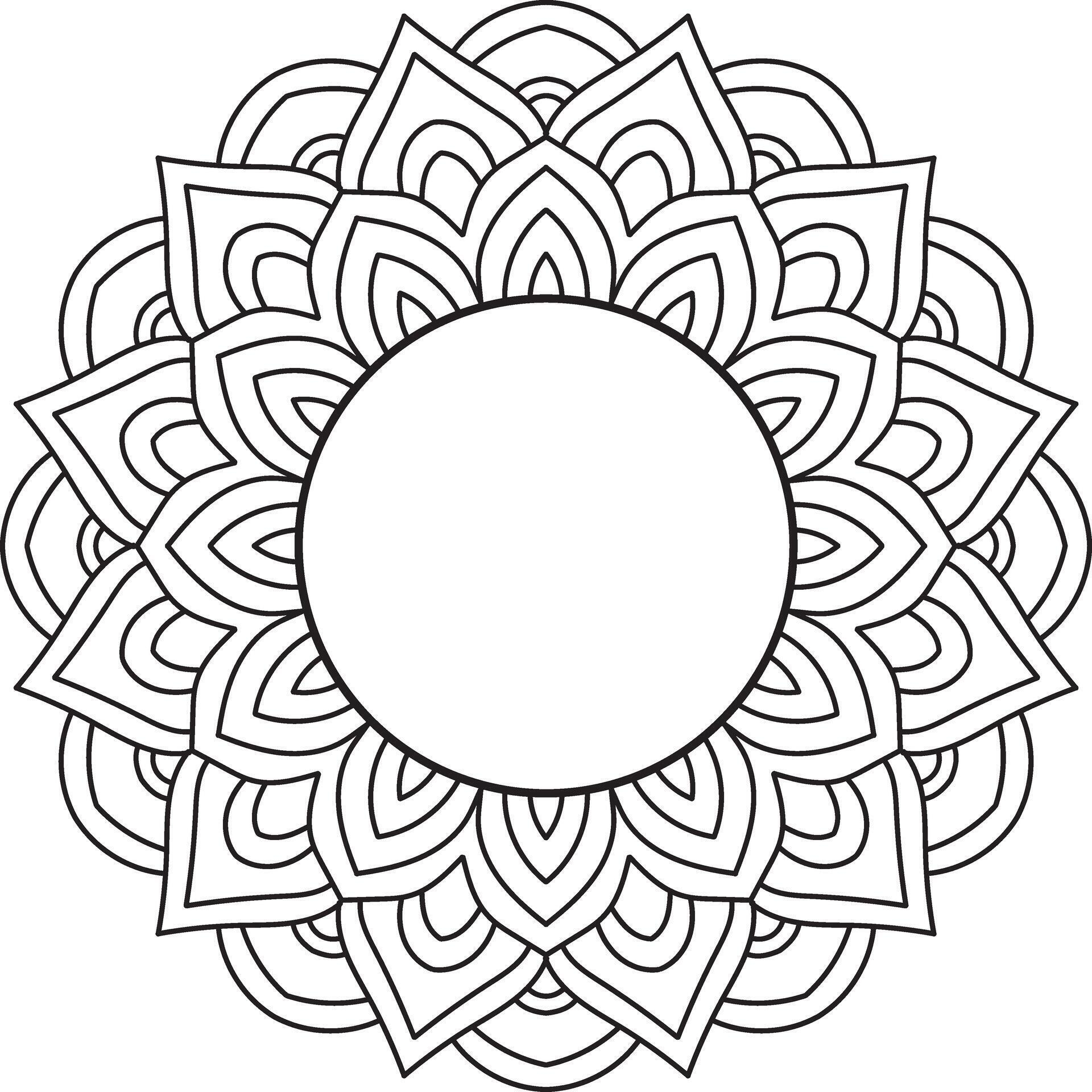 A Deep Dive Into Circular Art Patterns 49530788 Vector Art At Vecteezy throughout A Deep Dive into the Dogwood Flower Hardware on the Alfresco Costa Collection
