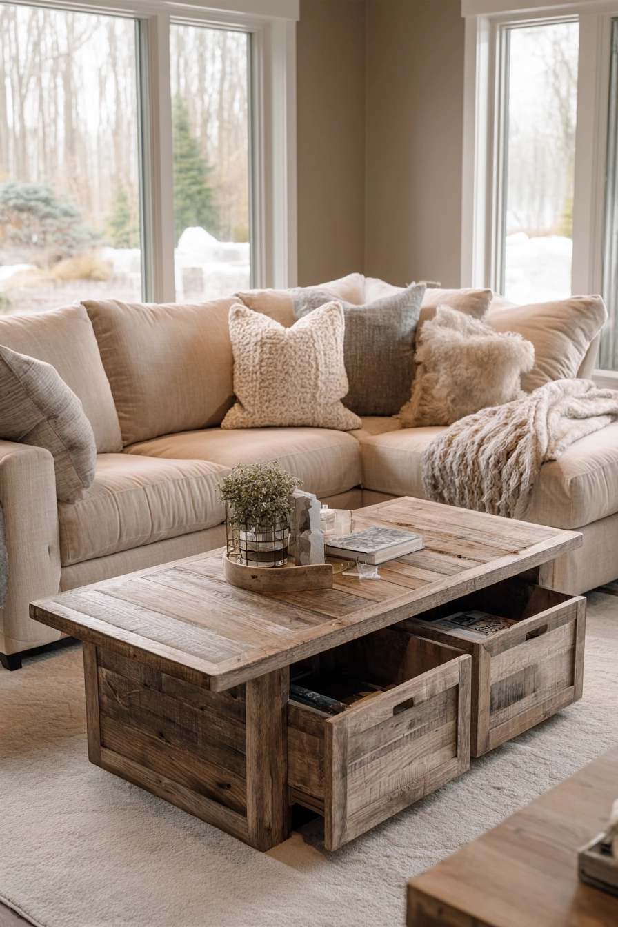 Hidden Storage Ideas: Maximizing Space With Style throughout Hooker Furniture 5865-50002-95 Madame 44"W Rustic Traditional - Quartz Gray