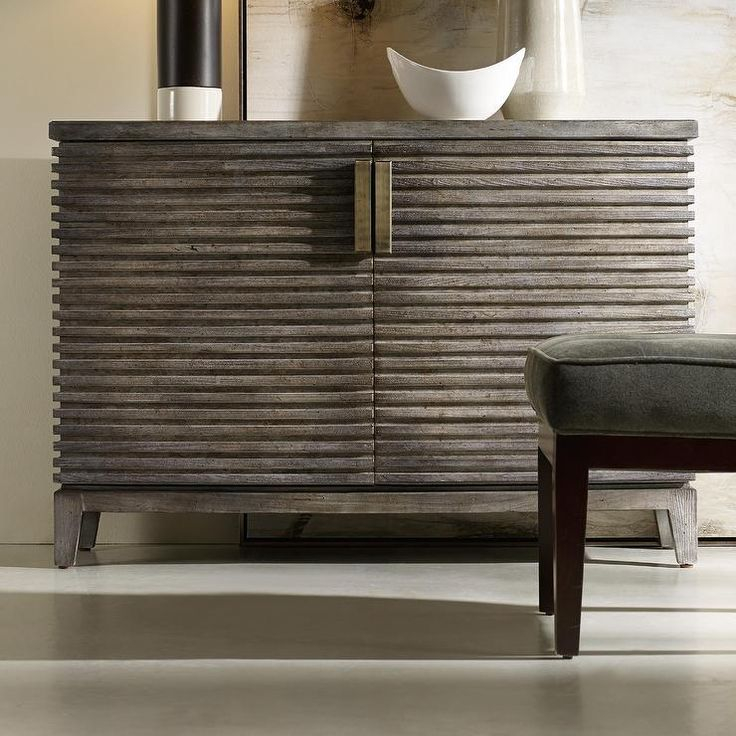 Melange Delano Wood Lined Chest | Hooker Furniture Melange, Home Decor ... throughout Hooker Furniture 638-85115 Delano 50"W Living Room Rustic Linear - Ash Gray