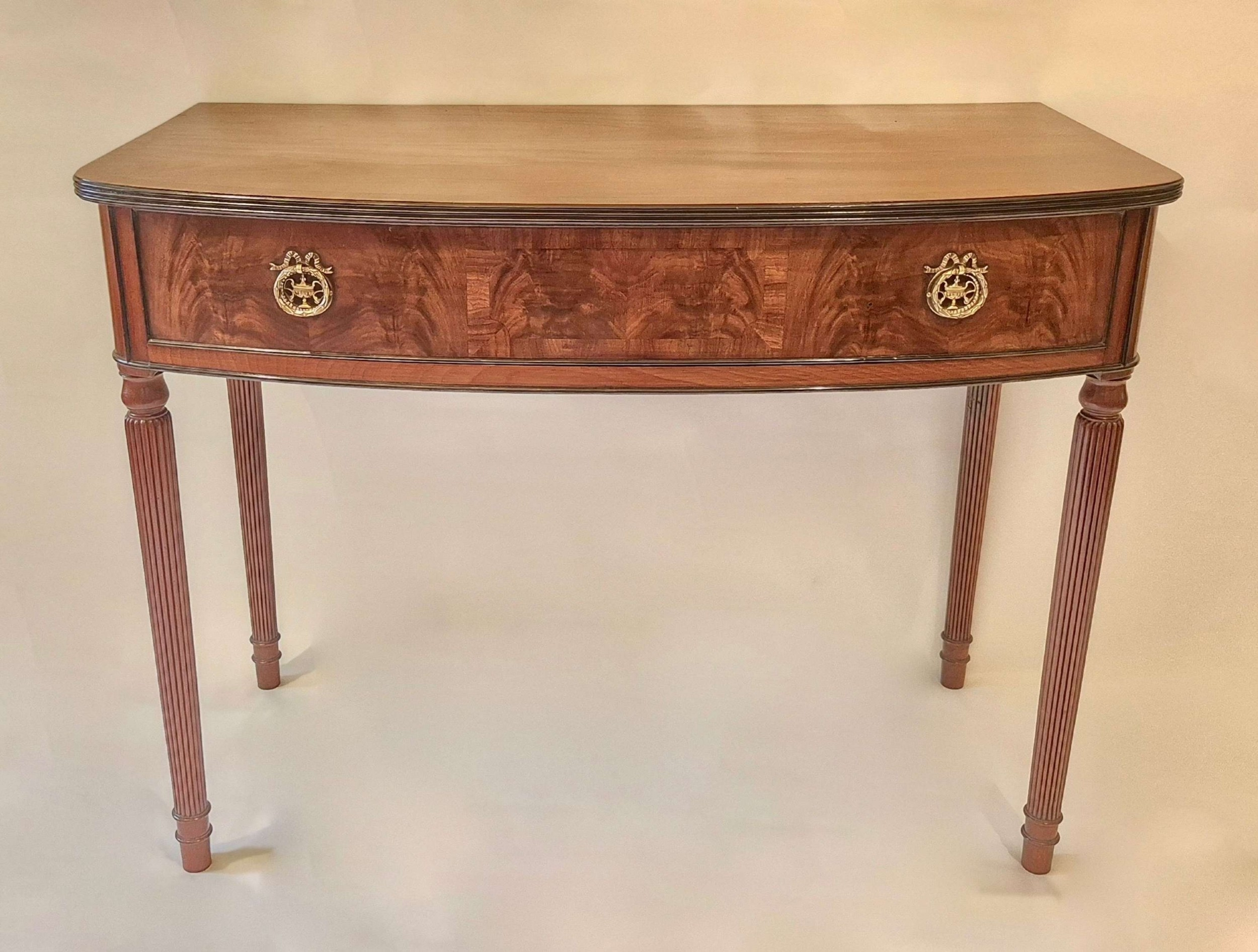 Regency Bow Front Side Table with How Neoclassical Design Shaped the Elegant Curves of Regency Bow Front Cupboards