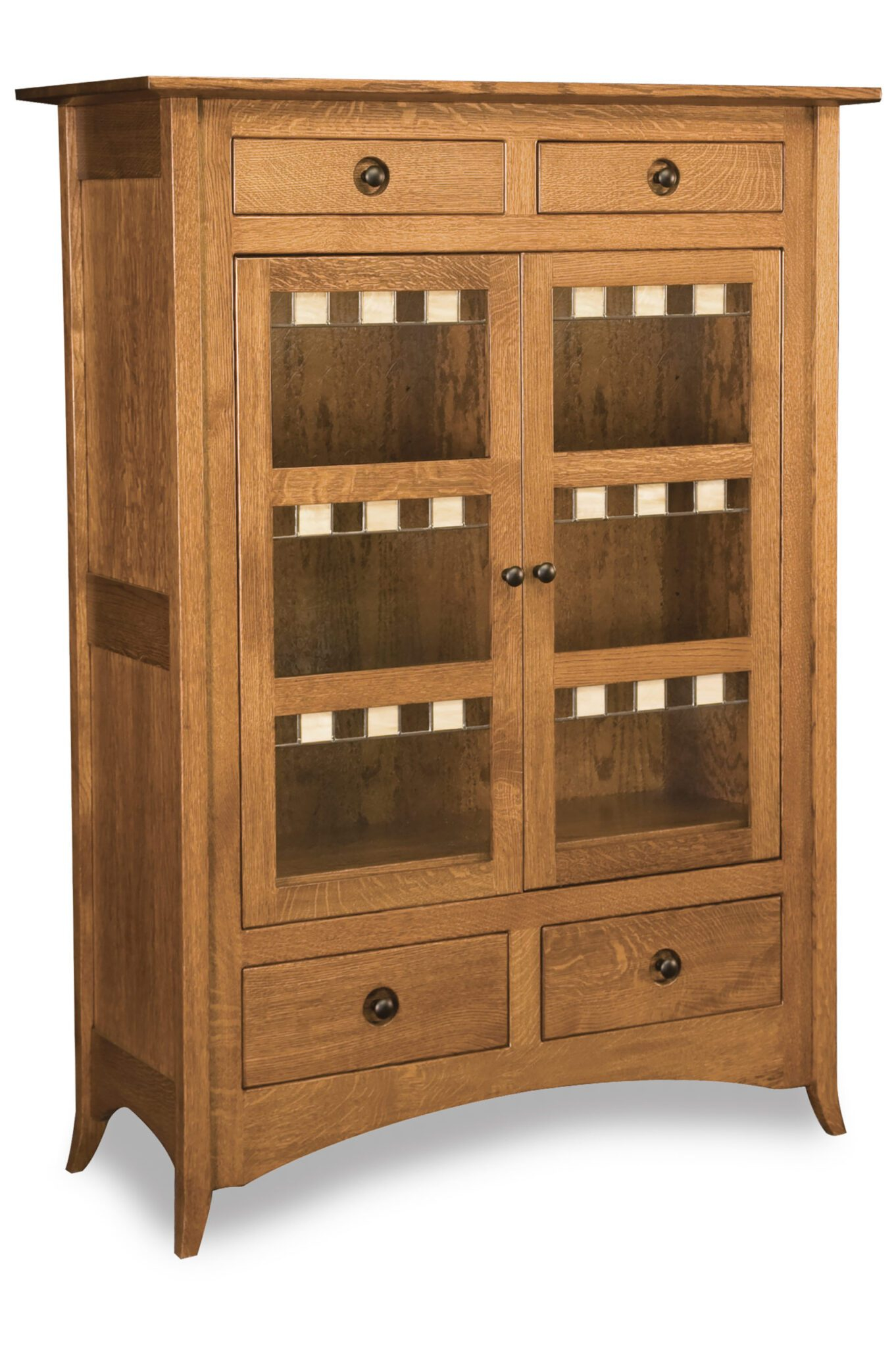 Shaker Hill Cabinet | Amish Solid Wood Cabinets | Kvadro Furniture intended for Rustic Farmhouse Wooden Curio Cabinet