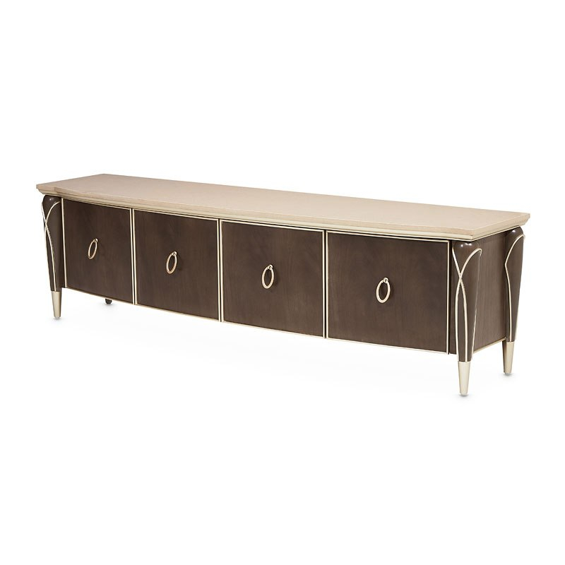 Villa Cherie Hazelnut Media Cabinet Aico Furniture | Furniture Cart in How to Style Your Villa Cherie Hazelnut Cabinet for Maximum Visual Impact