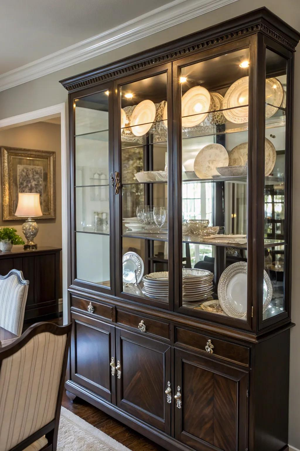 21+ Creative Dining Room Hutch Display Ideas for Eagle Furniture Corner Dining Hutch/Buffet, White