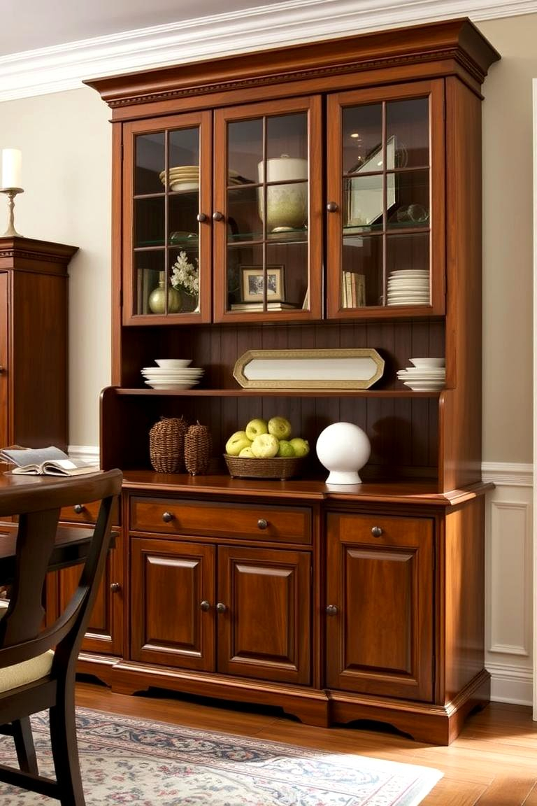 22 Dining Room Hutch Ideas For Storage And Style - Lost At E Minor with Eagle Furniture Corner Dining Hutch/Buffet, White