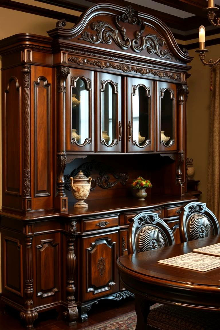 24 Charming Dining Room Hutch Ideas For Storage And Style with Eagle Furniture Corner Dining Hutch/Buffet, White