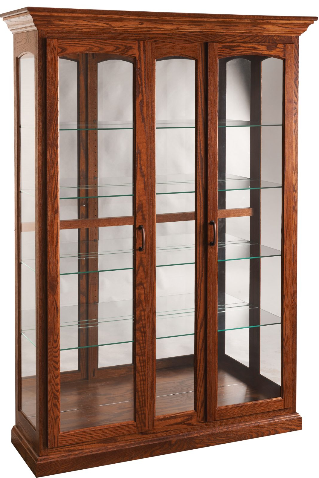 Amish Style Curio Cabinet | Cabinets Matttroy intended for Understanding the Craftsmanship Behind Amish Made Wooden Curio Cabinets