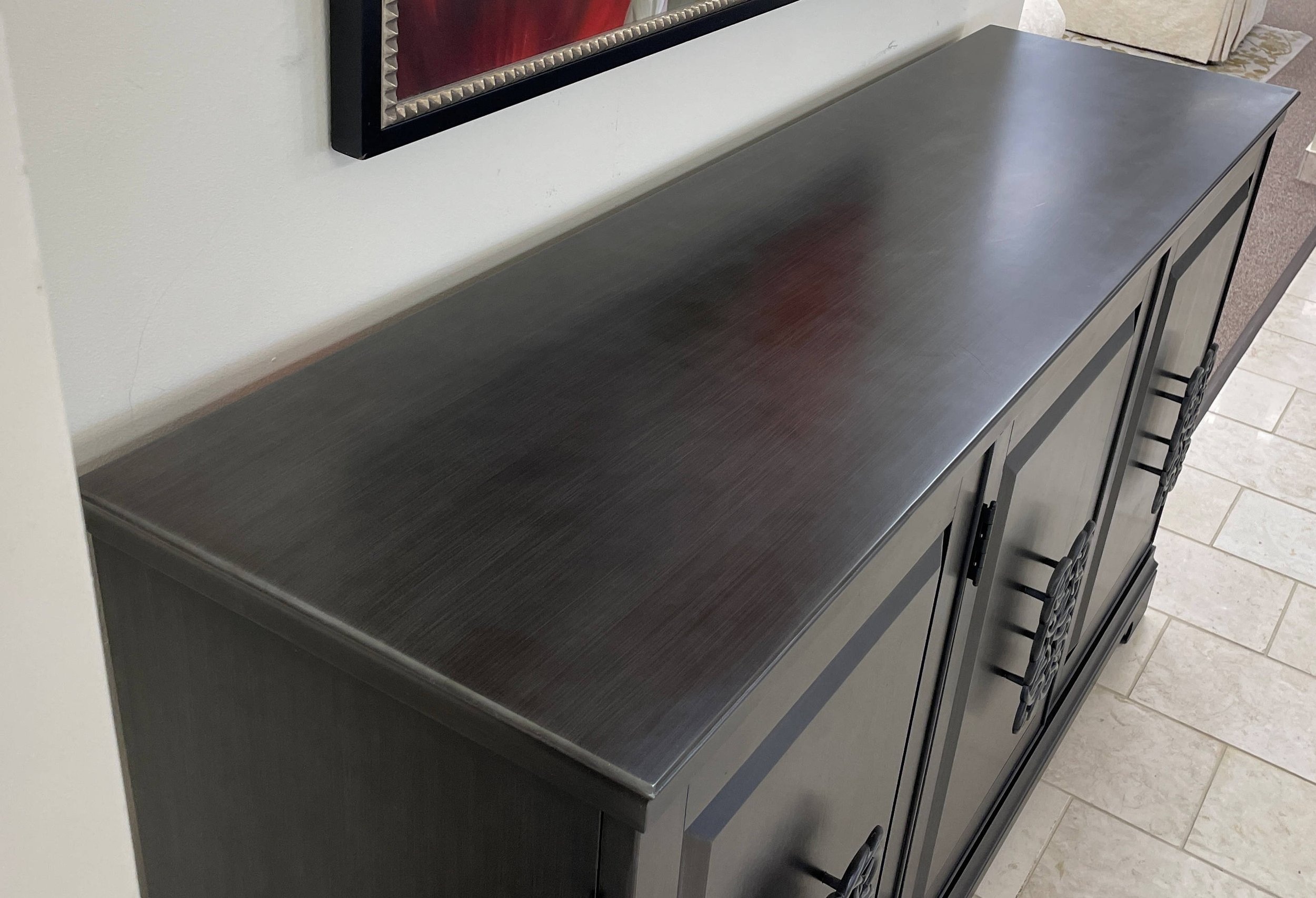 Encore Furniture Gallery-Hooker Melange Charcoal Gray Brockton Credenza ... in What Makes the Hooker Furniture Melange Charcoal Cabinet a Timeless Investment for Home Interiors