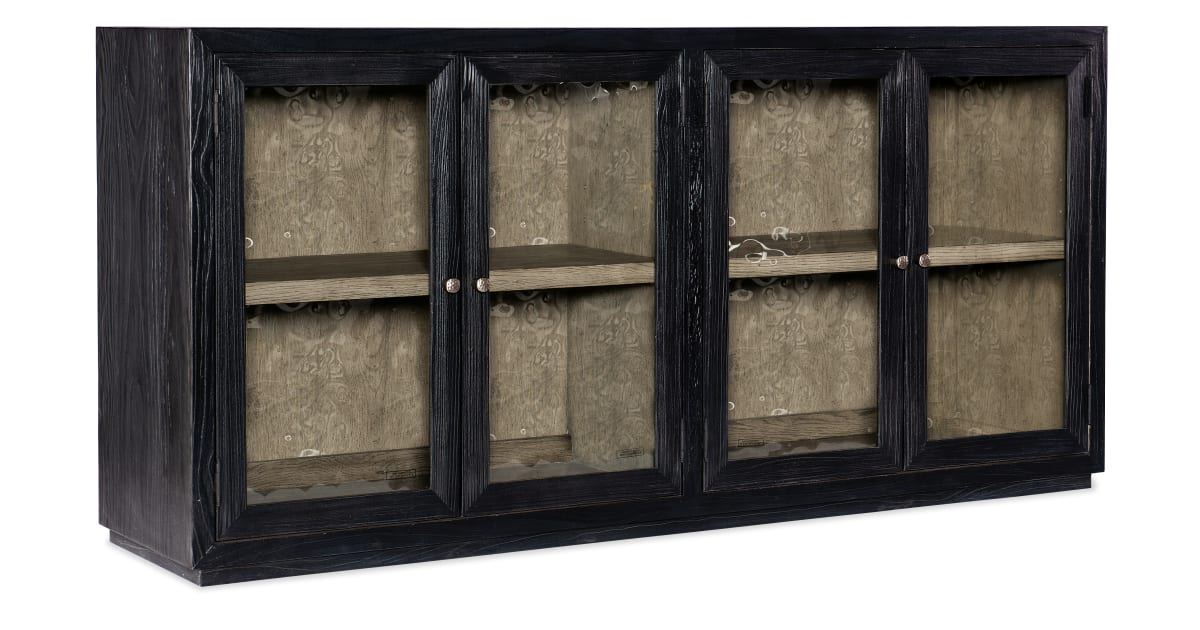 Hooker Furniture 6150-75917-99 Linville Falls 75" Wide Wood Veneer ... with regard to What Makes the Hooker Furniture 6150-75917 a Masterclass in Functional Interior Art