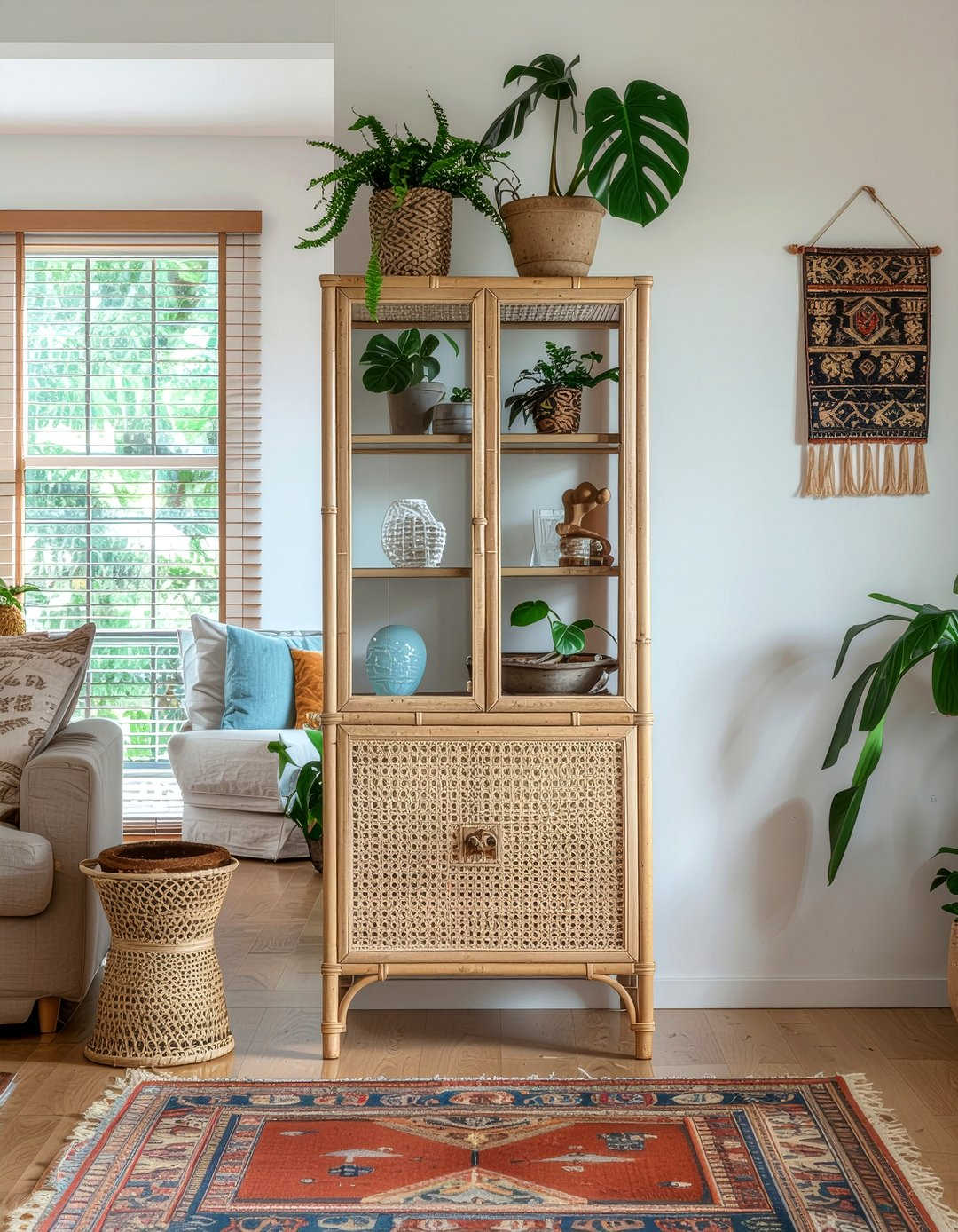 30 Living Room Curio Cabinet Ideas To Display Your Favorite Items ... within How To Style Curio Cabinet Modern Interior