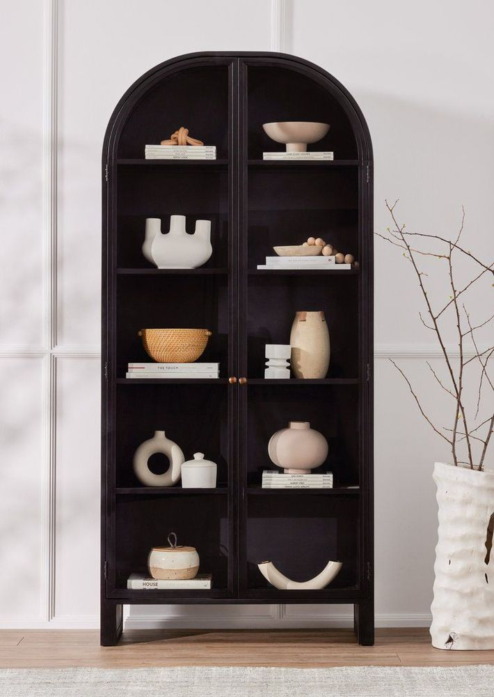 The Modern Curio Cabinet | Not Your Grandmother’s Display Case pertaining to What modern interiors get right when styling curio cabinets for collectibles and heirlooms